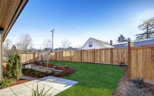 Ooden Fence Luxury New Constructio